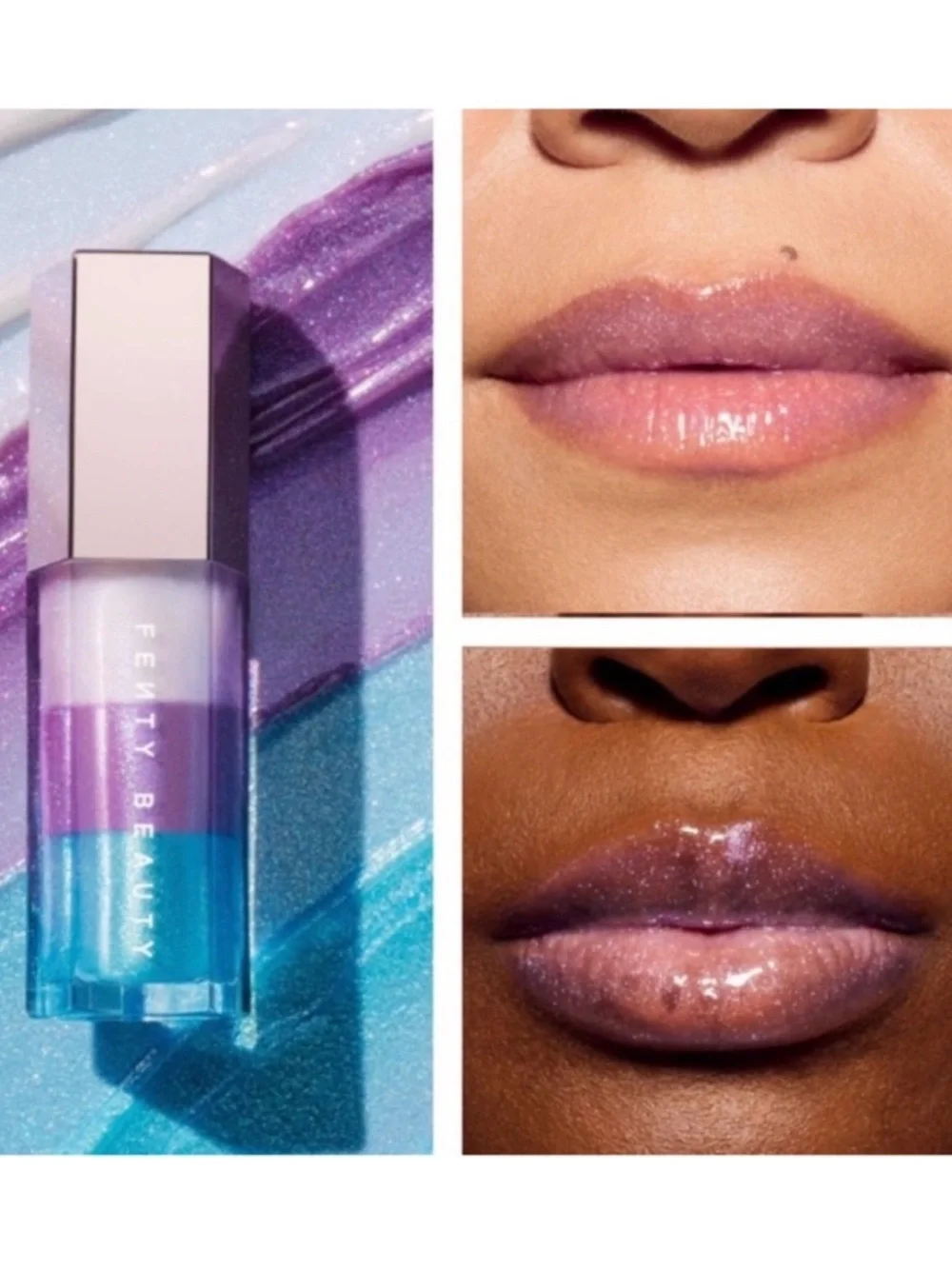 FENTY BEAUTY LIMITED EDITION GLOSS BOMB STACKZ LAYERED LIP LUMINIZER